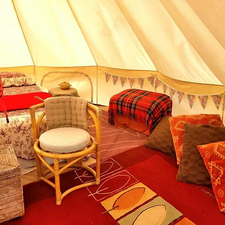 Luxury tent Bell Tent One Of Three To Rent Fully Equipped Private Equipped Kitchen Tents Too *