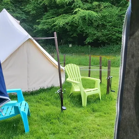 Bell Tent One Of Three To Rent Fully Equipped Private Equipped Kitchen Tents Too *