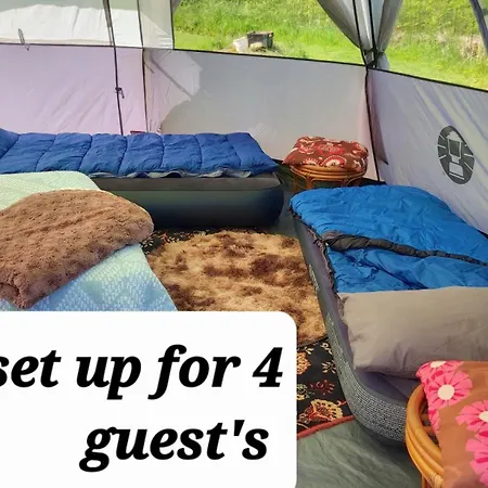 Lüks kamp alanı Fernfields Countryside Tents *