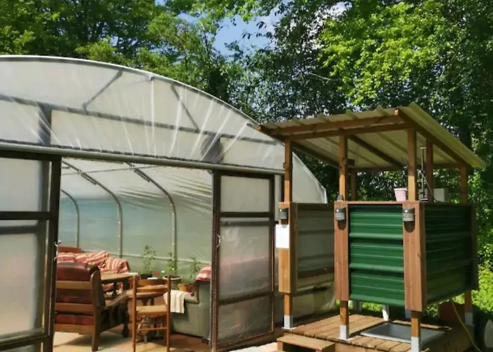 'glamping' Tents One Of Three To Rent Fully Equipped Private Equipped Kitchen Tents Too خيمة فخمة *