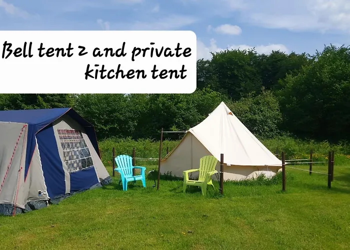 'glamping' Tents One Of Three To Rent Fully Equipped Private Equipped Kitchen Tents Too خيمة فخمة