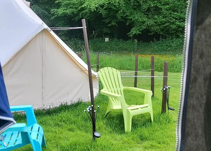 'glamping' Tents One Of Three To Rent Fully Equipped Private Equipped Kitchen Tents Too *